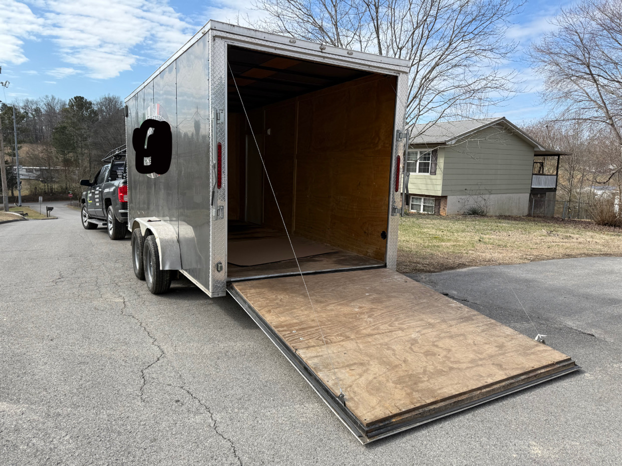 Enclosed Dual Axle Trailer